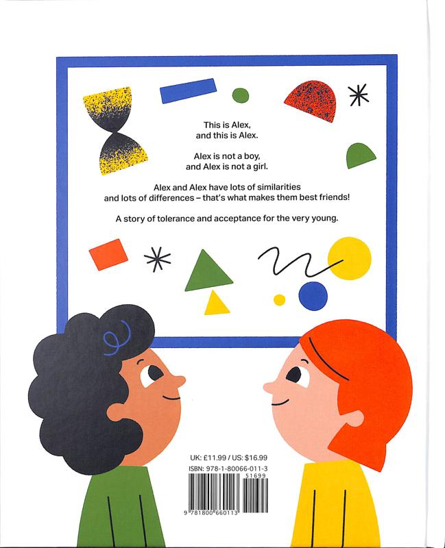 Alex & Alex by Ziggy Hanaor (author), Ben Javens (artist)