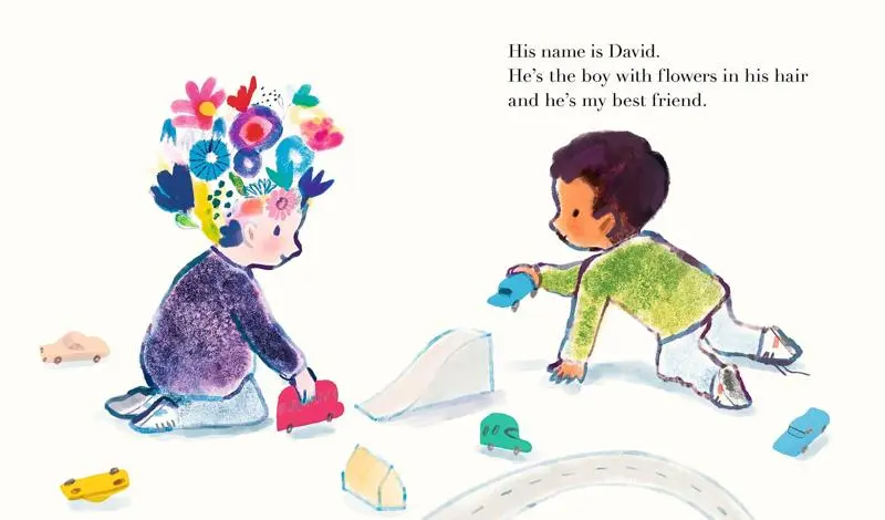 The Boy With Flowers in His Hair by Jarvis