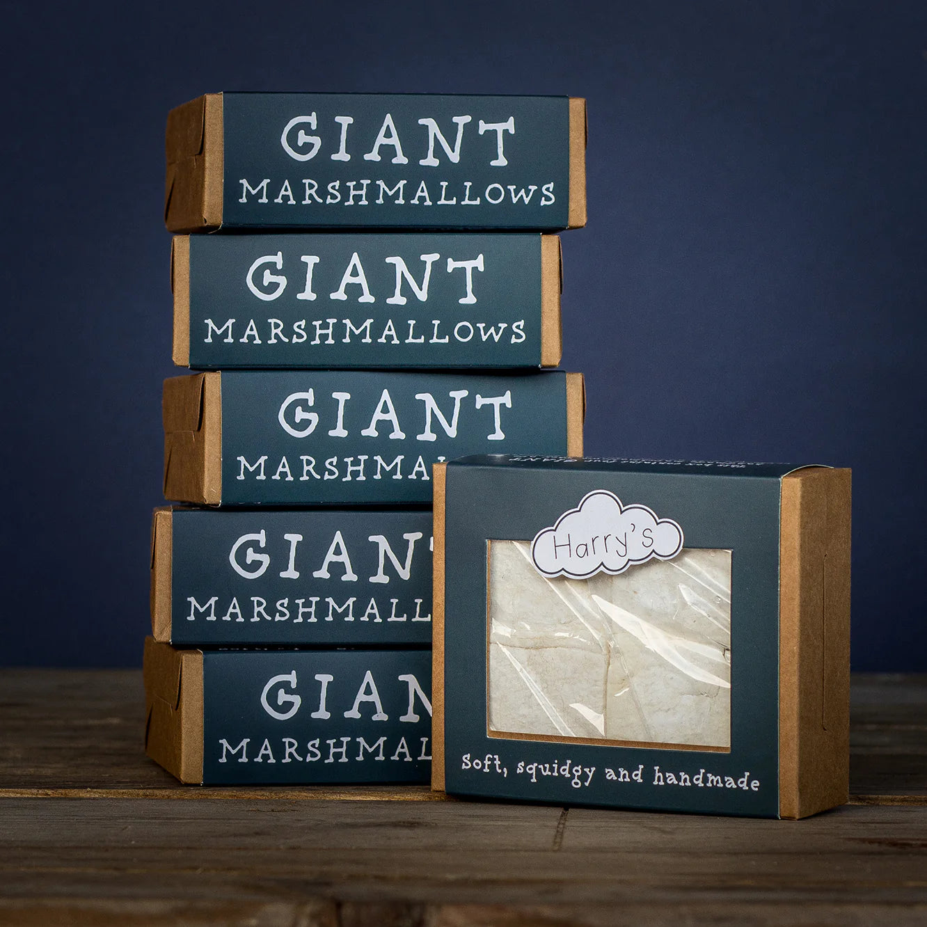 Artisan giant marshmallows for hot chocolate