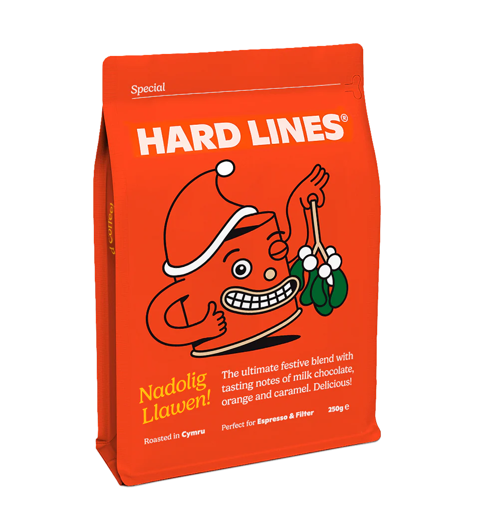 Hard Lines Christmas coffee beans