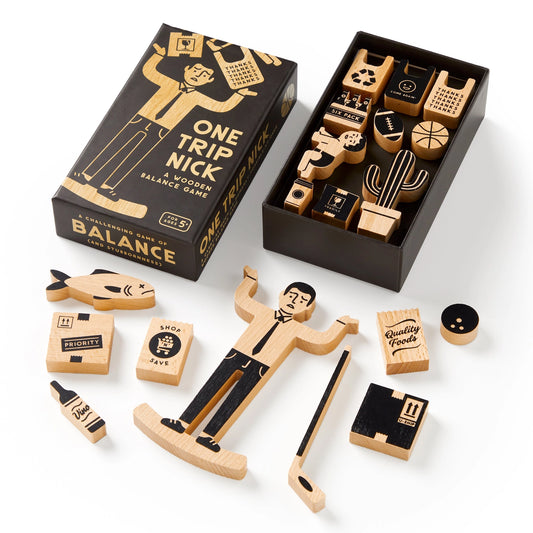 One Trip Nick: A Wooden Balance Game