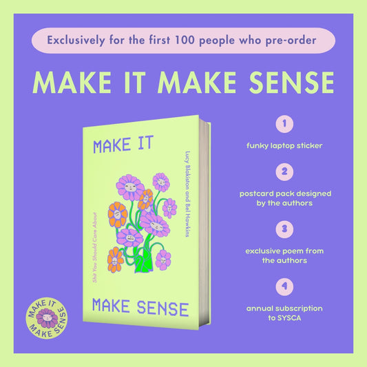 preorder: Make It Make Sense by Bel Hawkins, Lucy Blakiston [HARDBACK]