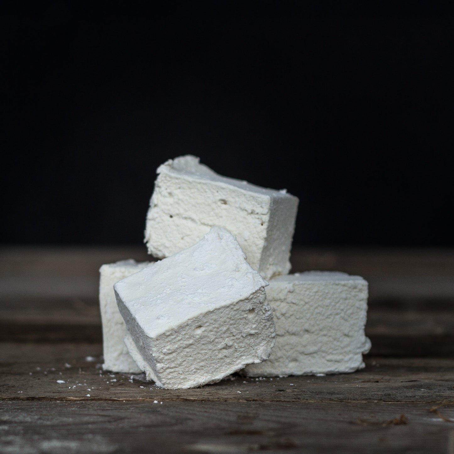 Artisan giant marshmallows for hot chocolate