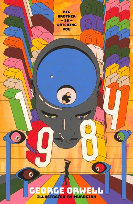 Nineteen Eighty-Four: The Illustrated Edition - George Orwell Illustrated by MURUGIAH [Hardback]