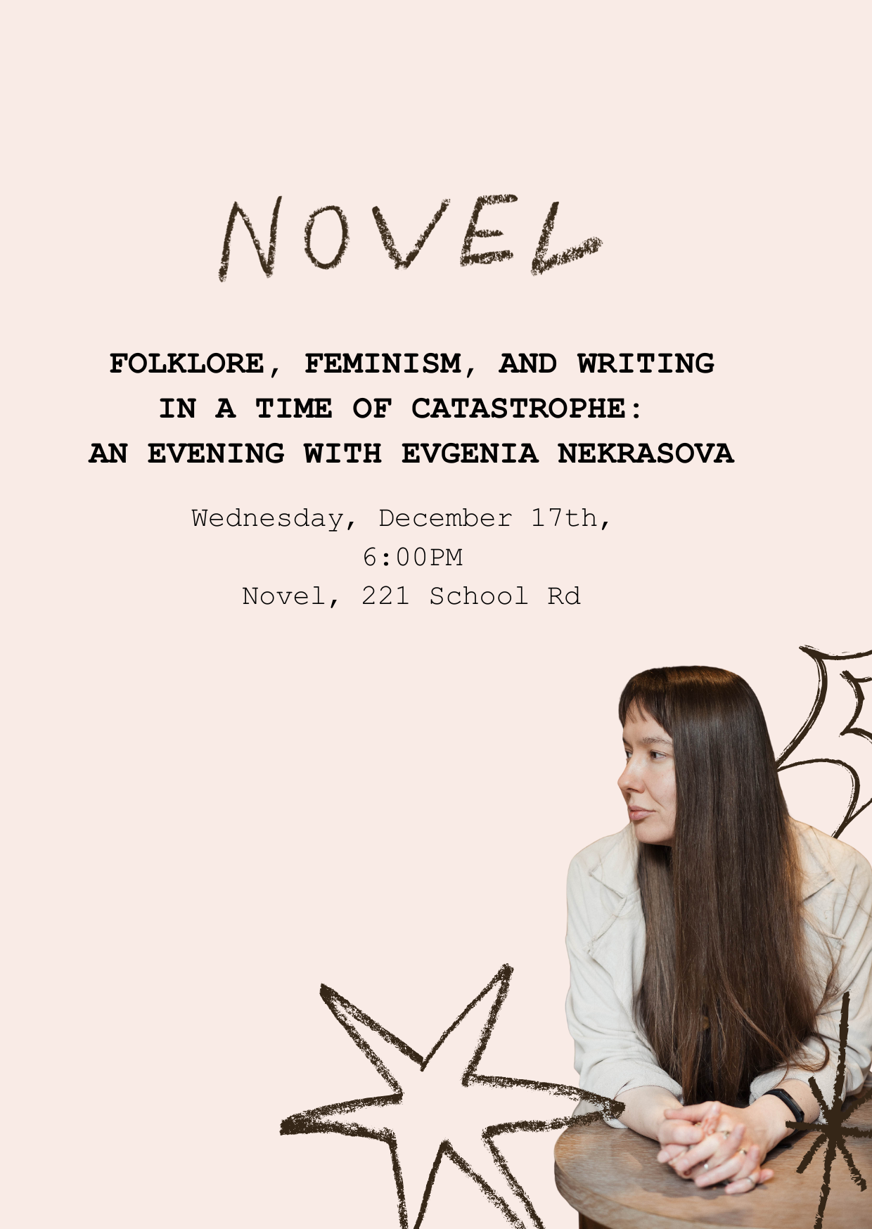 Folklore, Feminism, and Writing in a Time of Catastrophe: An Evening with Evgenia Nekrasova