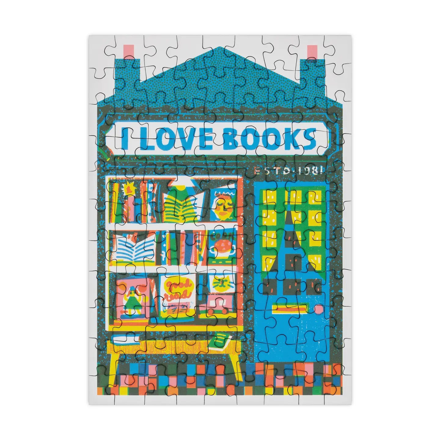 Book Shop 99 Piece Mini Jigsaw Puzzle