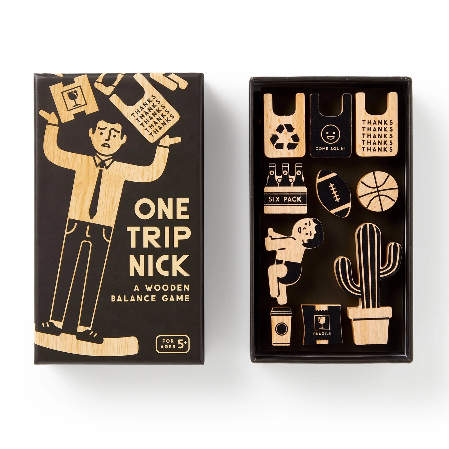 One Trip Nick: A Wooden Balance Game